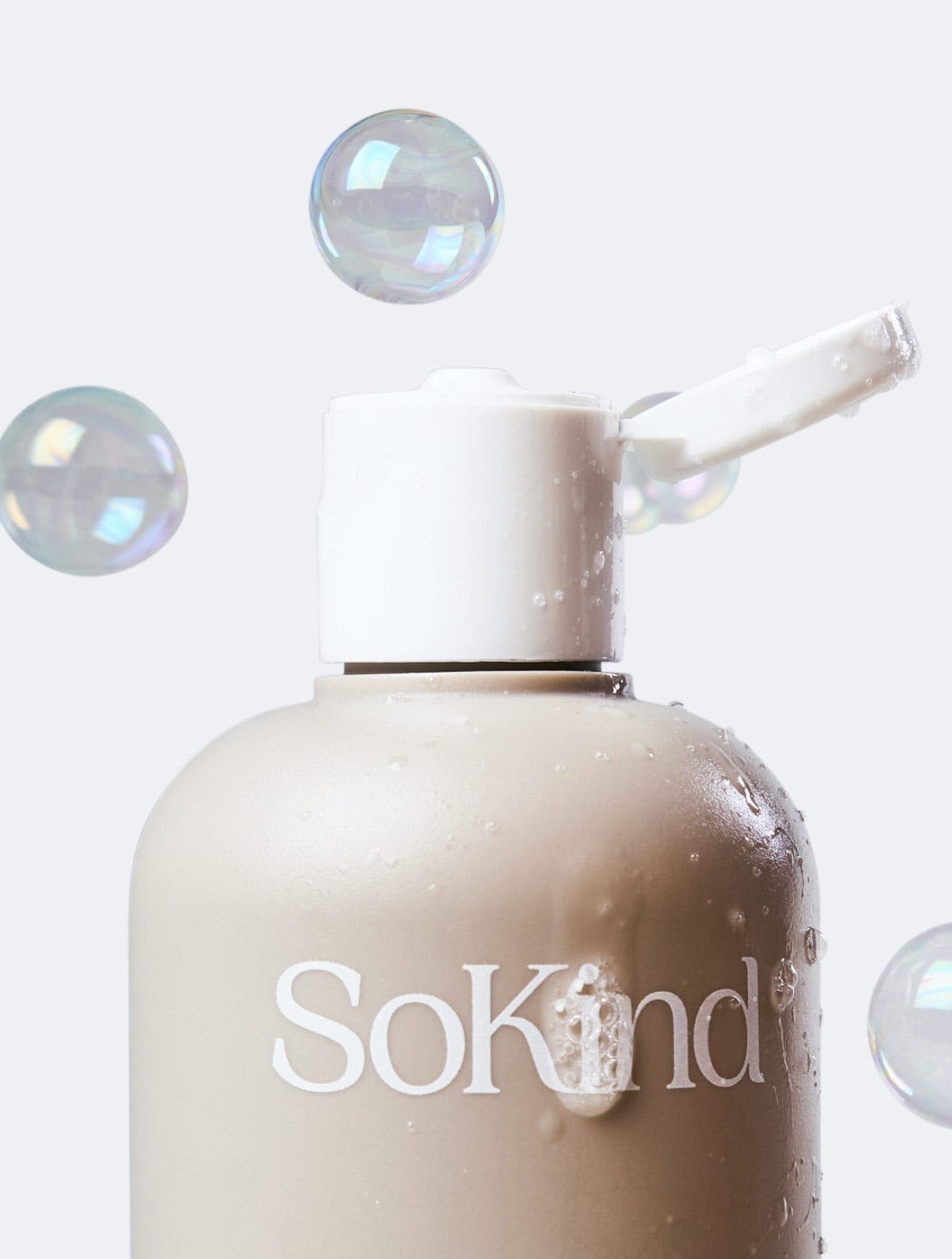 Foaming shampoo. Foaming shampoo